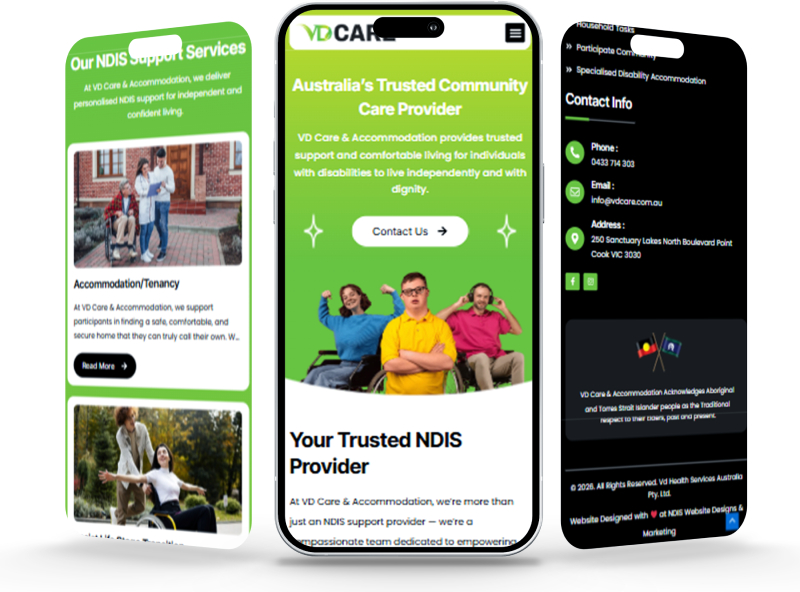 ndis website designs