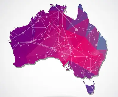 map australia